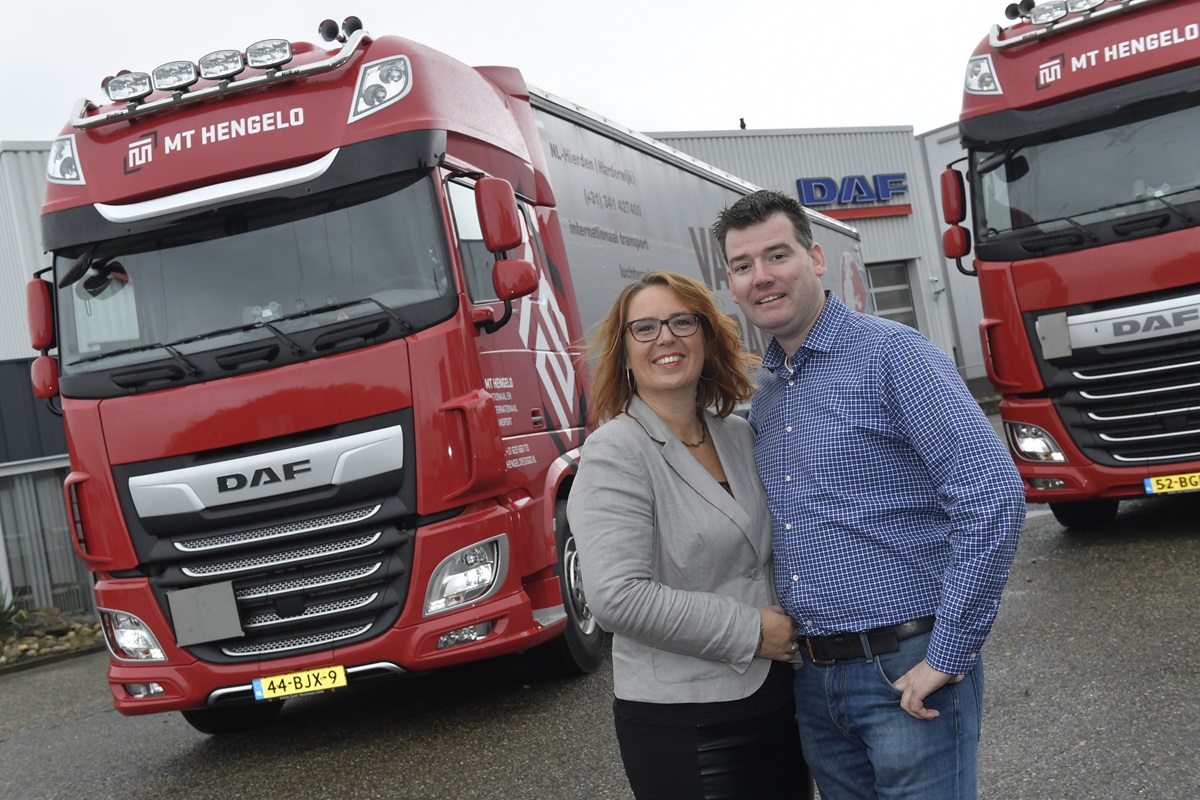DAF MT Hengelo Marith en Bjorn Stegeman
