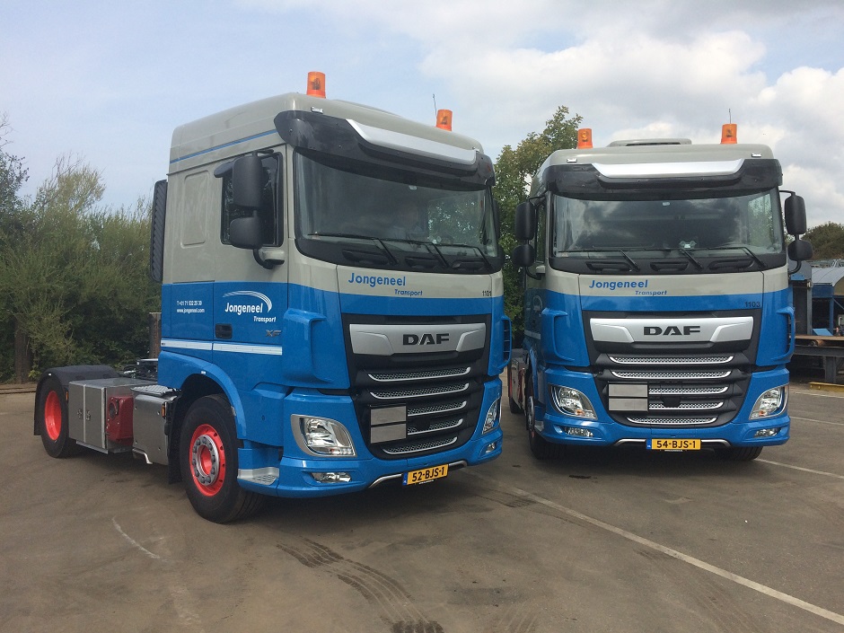 The new DAF XF voor Jongeneel