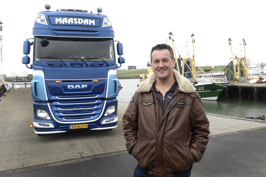 Jan Maasdam met nieuwe DAF XF