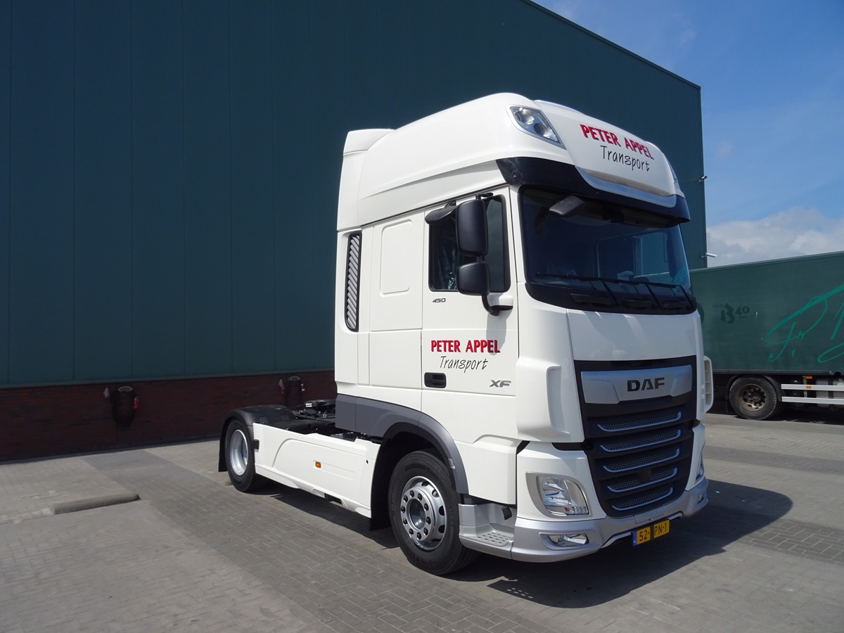 Peter Appel Transport als eerste op weg met DAF City Turn Assist