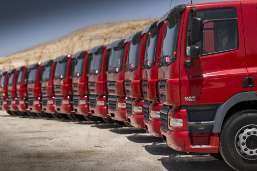DAF delivers 500th truck to Jordan