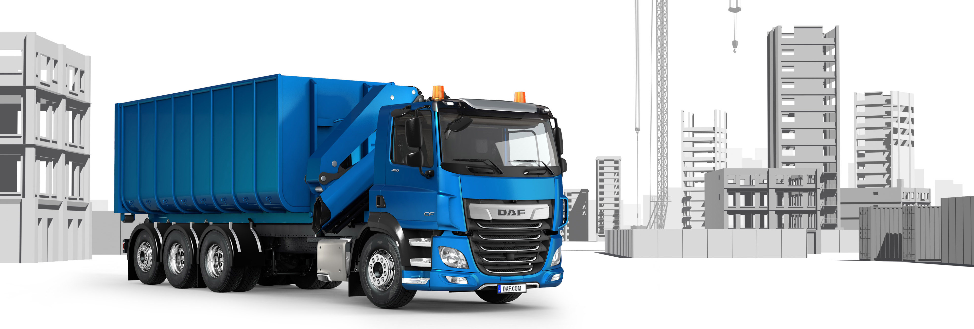 DAF CF FAW industrial waste