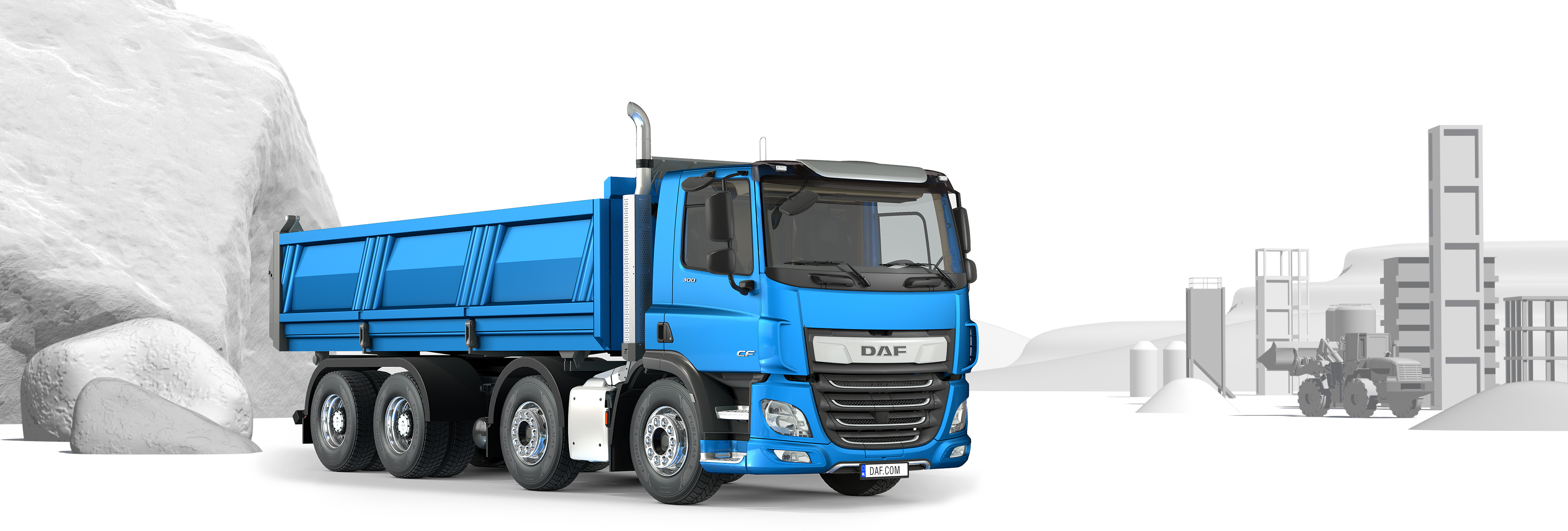 DAF CF FAD tipper