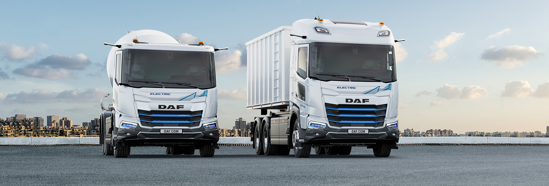 DAF XDC and XFC Electric