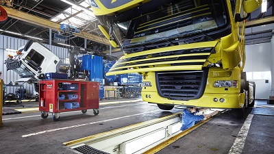 DAF Kennisbank Reparaties Cruise control vrachtwagen werkt niet
