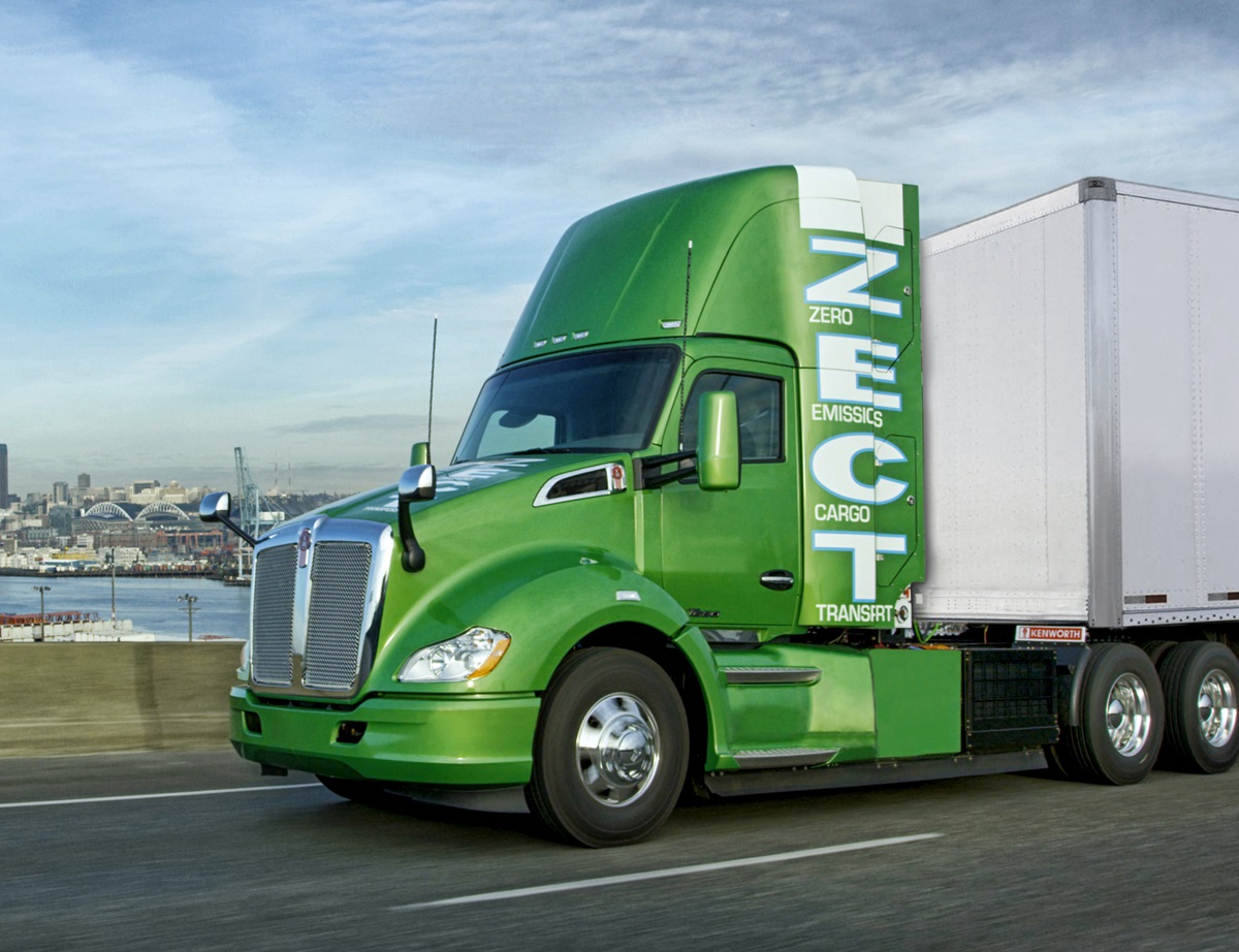 Kenworth T680 Zero Emissions Cargo Transport