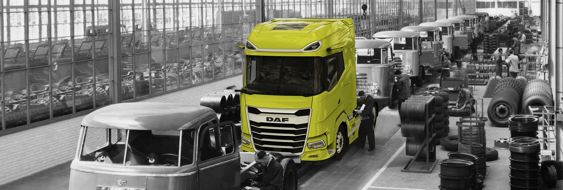 Triangular Link Daf Unieke uitvoering DAF XG+ markeert 75 jaar truckproductie - DAF Nederland