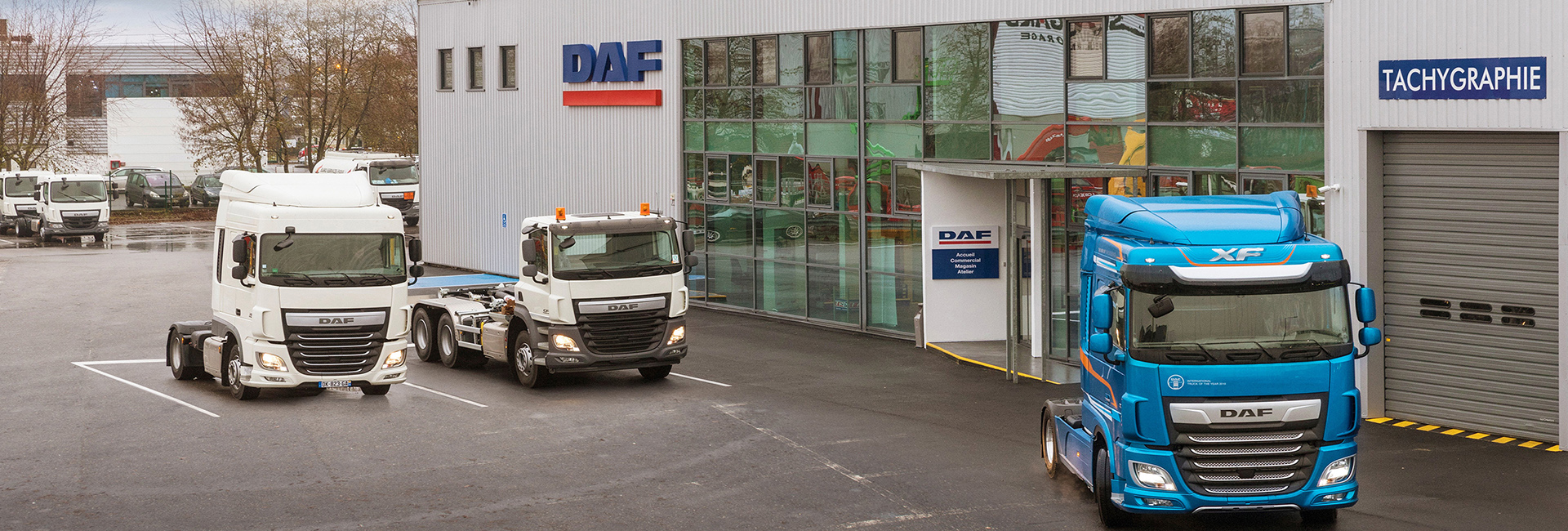 DAF opent Paris dealership