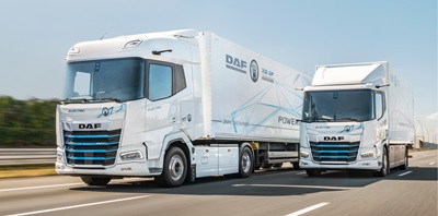 DAF XF and XD Electric Trucks